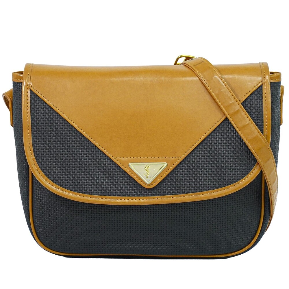 Saint Laurent Vintage Shoulder bag leather medium